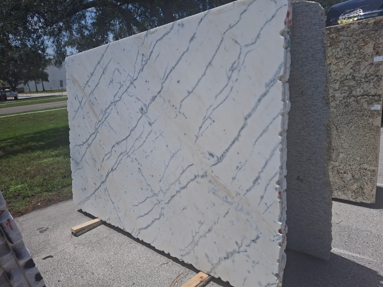 Brazilian Carrara slab sample